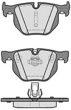 RAICAM ra05543 -  Комплект тормозных колодок, дисковый тормоз