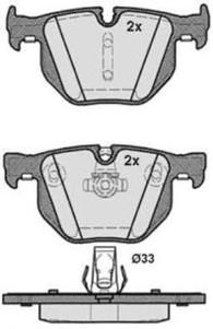 RAICAM ra05545 -  Комплект тормозных колодок, дисковый тормоз