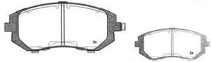 RAICAM ra05590 -  Комплект тормозных колодок, дисковый тормоз