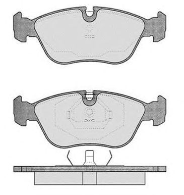 RAICAM ra05870 -  Комплект тормозных колодок, дисковый тормоз