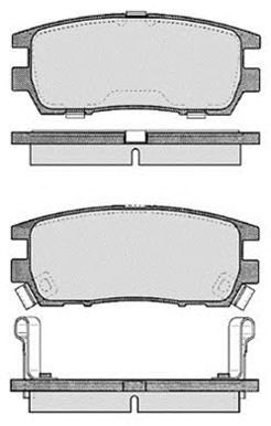 RAICAM ra05920 -  Комплект тормозных колодок, дисковый тормоз