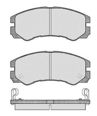 RAICAM ra06000 -  Комплект тормозных колодок, дисковый тормоз
