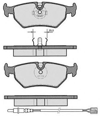 RAICAM ra06161 -  Комплект тормозных колодок, дисковый тормоз