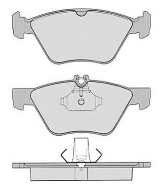 RAICAM ra06540 -  Комплект тормозных колодок, дисковый тормоз