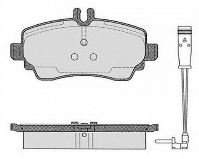 RAICAM ra06561 -  Комплект тормозных колодок, дисковый тормоз