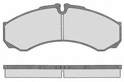 RAICAM ra06671 -  Комплект тормозных колодок, дисковый тормоз