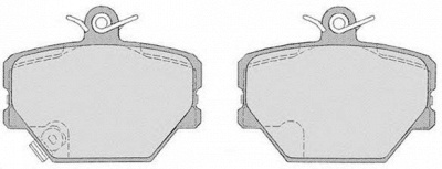 RAICAM ra06820 -  Комплект тормозных колодок, дисковый тормоз