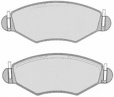 RAICAM ra06890 -  Комплект тормозных колодок, дисковый тормоз