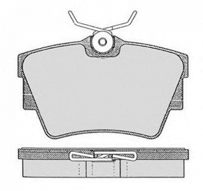 RAICAM ra06902 -  Комплект тормозных колодок, дисковый тормоз