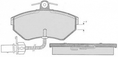 RAICAM ra06952 -  Комплект тормозных колодок, дисковый тормоз