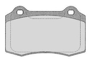 RAICAM ra07524 -  Комплект тормозных колодок, дисковый тормоз