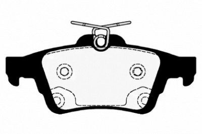 RAICAM ra07695 -  Комплект тормозных колодок, дисковый тормоз