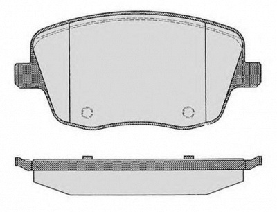 RAICAM ra07780 -  Комплект тормозных колодок, дисковый тормоз