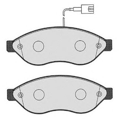 RAICAM ra08852 -  Колодки тормозные дисковые передние, комплект