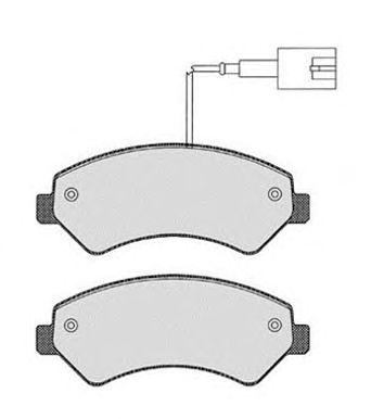 RAICAM ra08860 -  Комплект тормозных колодок, дисковый тормоз