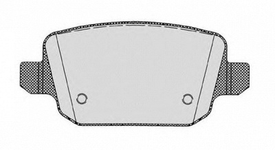 RAICAM ra08950 -  Комплект тормозных колодок, дисковый тормоз