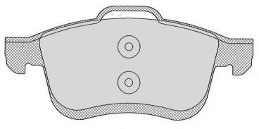RAICAM ra09431 -  Комплект тормозных колодок, дисковый тормоз