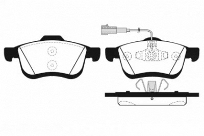RAICAM ra09432 -  Комплект тормозных колодок, дисковый тормоз