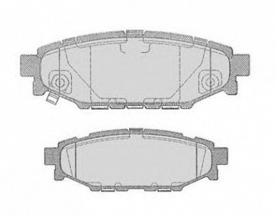 RAICAM ra09770 -  Комплект тормозных колодок, дисковый тормоз