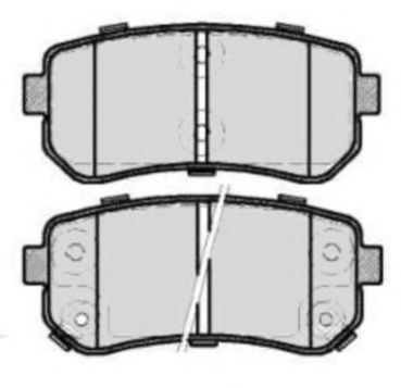 RAICAM ra09791 -  Комплект тормозных колодок, дисковый тормоз