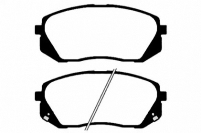RAICAM ra10080 -  Комплект тормозных колодок, дисковый тормоз