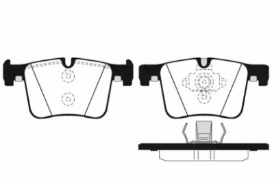 RAICAM ra10140 -  Комплект тормозных колодок, дисковый тормоз