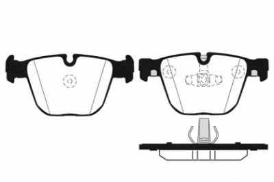 RAICAM ra10252 -  Комплект тормозных колодок, дисковый тормоз