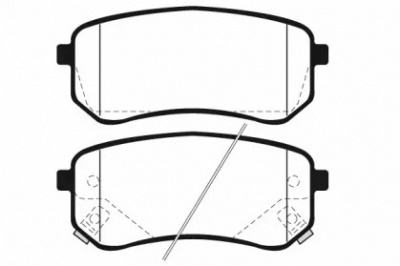 RAICAM ra10310 -  Комплект тормозных колодок, дисковый тормоз