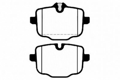 RAICAM ra10451 -  Комплект тормозных колодок, дисковый тормоз
