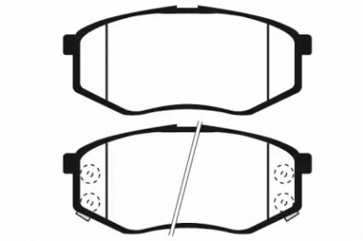 RAICAM ra10550 -  Комплект тормозных колодок, дисковый тормоз
