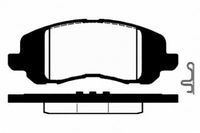 RAICAM ra10560 -  Комплект тормозных колодок, дисковый тормоз