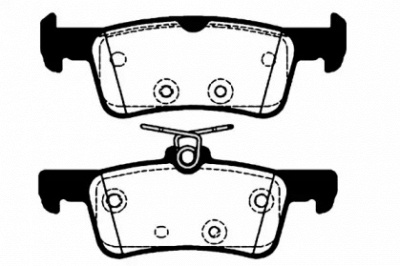 RAICAM ra10700 -  Комплект тормозных колодок, дисковый тормоз