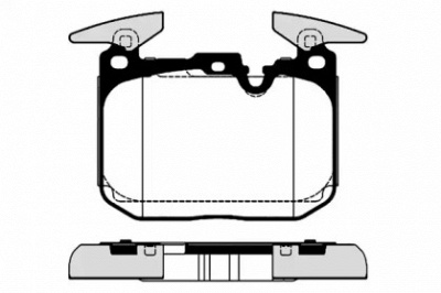 RAICAM ra10820 -  Комплект тормозных колодок, дисковый тормоз