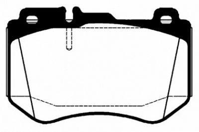 RAICAM ra10850 -  Комплект тормозных колодок, дисковый тормоз