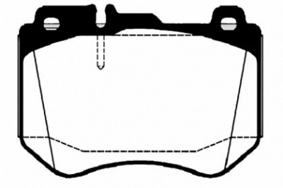 RAICAM ra10860 -  Комплект тормозных колодок, дисковый тормоз