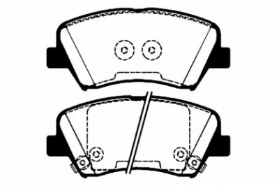 RAICAM ra11220 -  Комплект тормозных колодок, дисковый тормоз