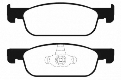 RAICAM ra11460 -  Комплект тормозных колодок, дисковый тормоз