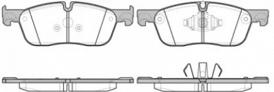 REMSA 163310 -  1633 10_КОЛОДКИ ДИСКОВЫЕ ПЕРЕДНИЕ! JAGUAR F-TYPE/X
