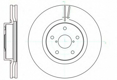 REMSA 6104110 -  Тормозной диск