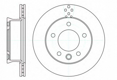 REMSA 6127510 -  Тормозной диск
