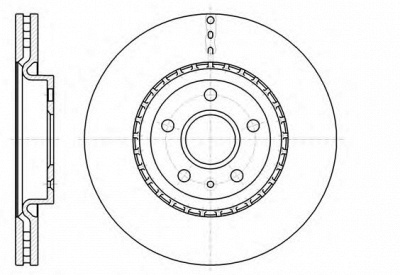 REMSA 6128310 -  Тормозной диск