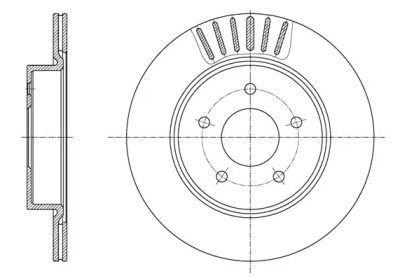 REMSA 6162310 -  Тормозной диск