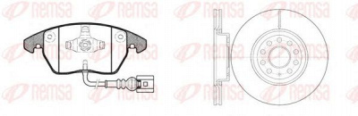 REMSA 8103002 -  Комплект тормозов, дисковый тормозной механизм