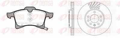 REMSA 8103600 -  Комплект тормозов, дисковый тормозной механизм