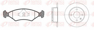 REMSA 811900 -  Комплект тормозов, дисковый тормозной механизм