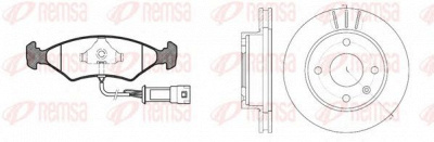 REMSA 811903 -  Комплект тормозов, дисковый тормозной механизм