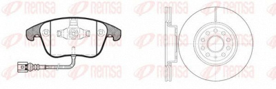 REMSA 8121902 -  Комплект тормозов, дисковый тормозной механизм