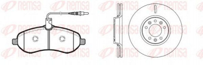 REMSA 8129200 -  Комплект тормозов, дисковый тормозной механизм