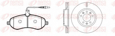 REMSA 8129201 -  Комплект тормозов, дисковый тормозной механизм