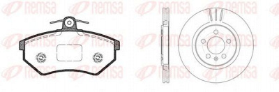 REMSA 813402 -  Комплект тормозов, дисковый тормозной механизм